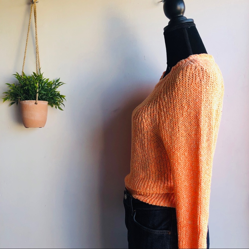 FREE PEOPLE Tangerine Electric City Pullover - Picture 7 of 7